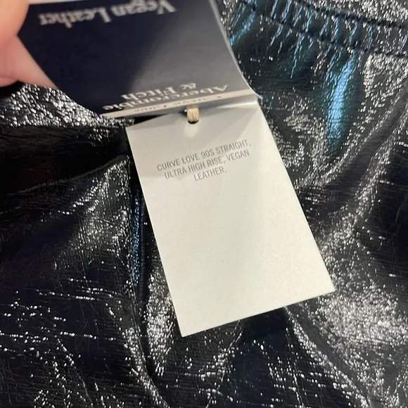 Abercrombie leather pants - Picture 6 of 7